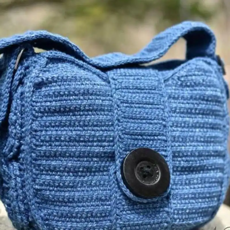 Crochet Cable Stitch Handbag