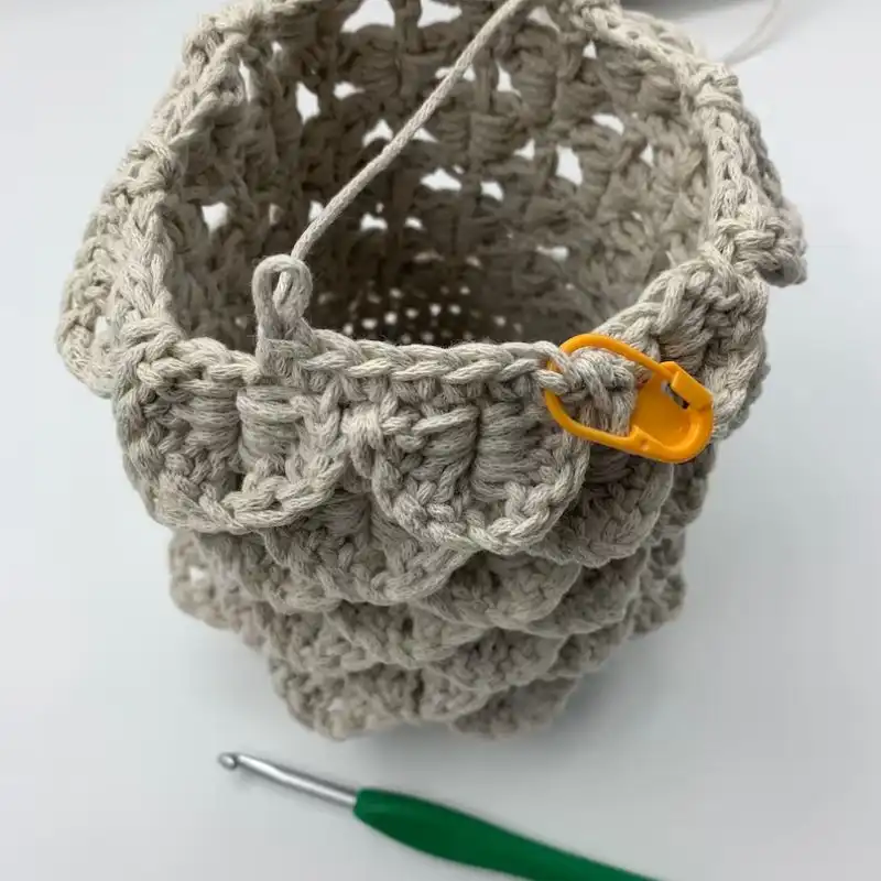 Crochet Crocodile Stitch Handbag