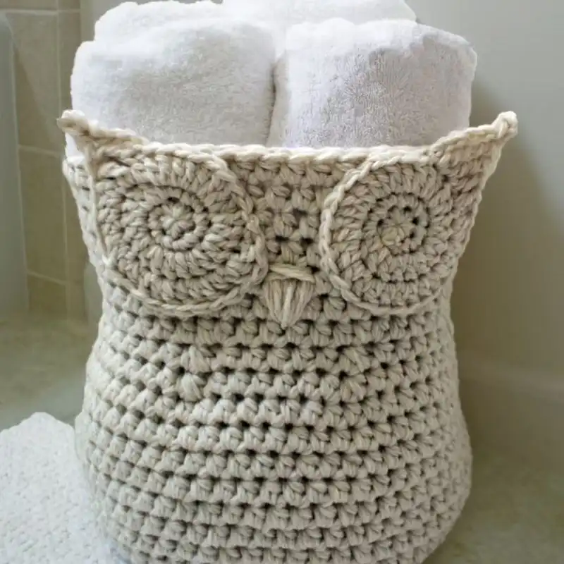 Crochet Athena Owl Pattern Handbag