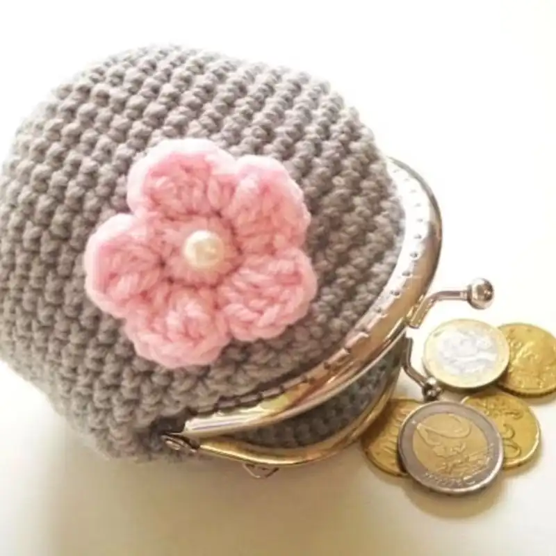 Crochet Coin Purse Handbag