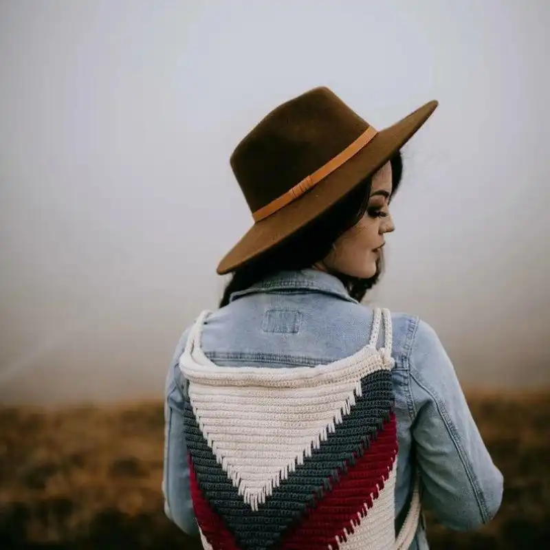 Wanderlust Chevron Backpack