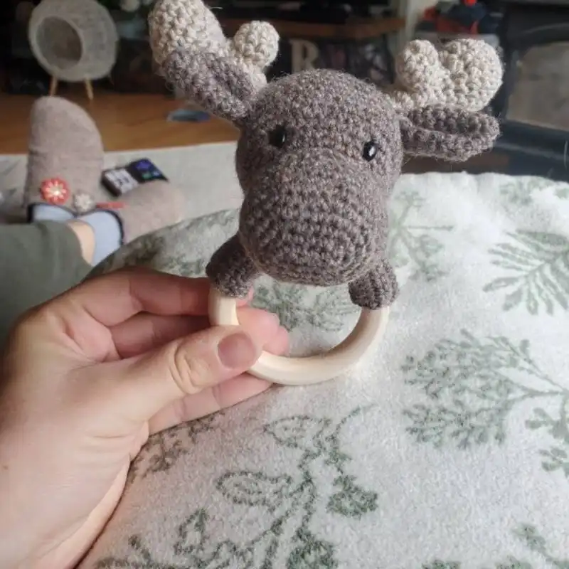 Elk Rattle Teether