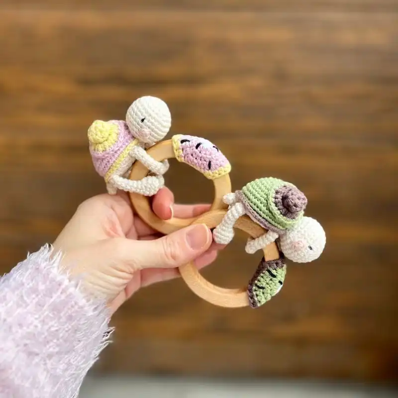 Turtle Rattle Teether