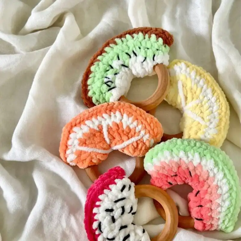 Fruit Rattle Teether