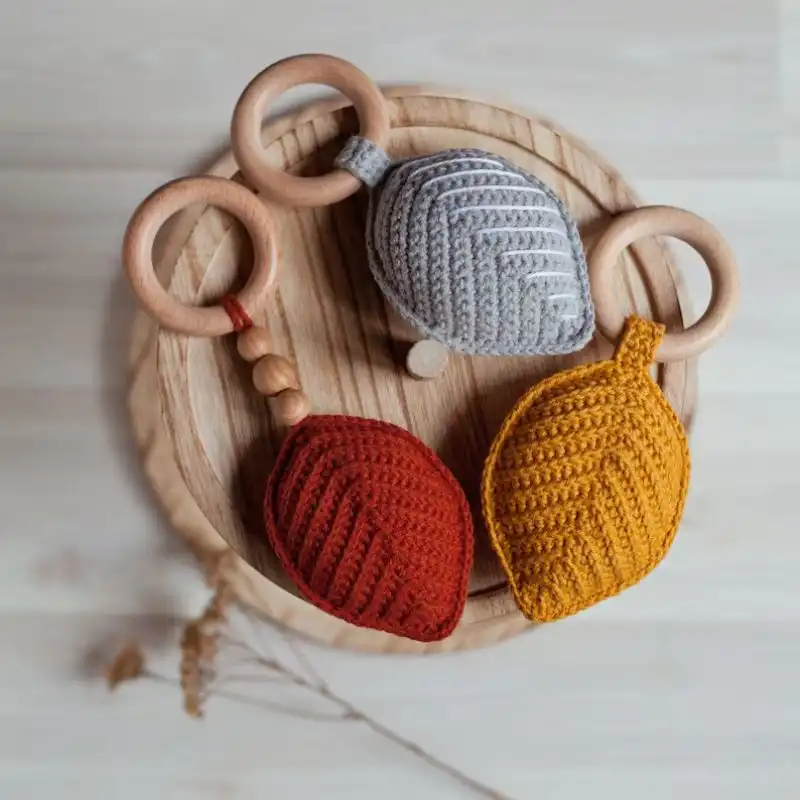 Leaf Rattle Teether