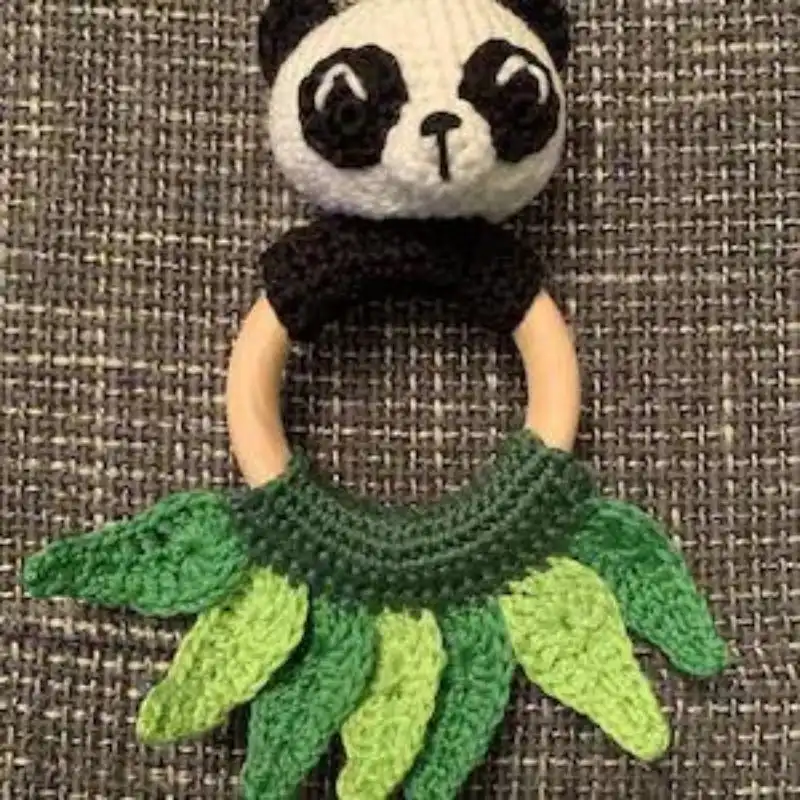 Panda Rattle Teether