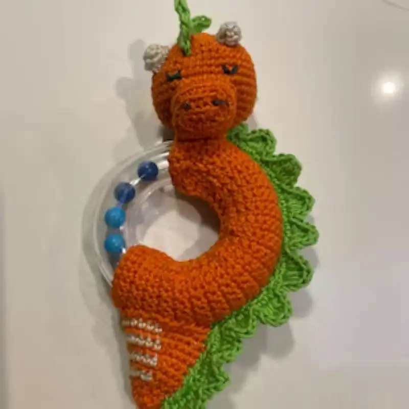 Dragon Rattle Teether