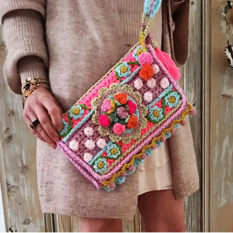 Flower Power Clutch