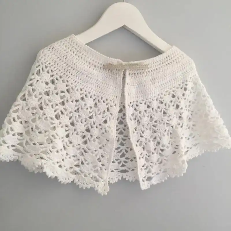 Alice Crochet Cape