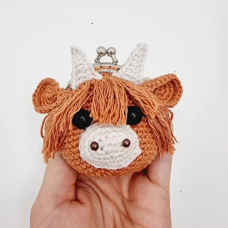 Angus The Highland Cow Coin Purse