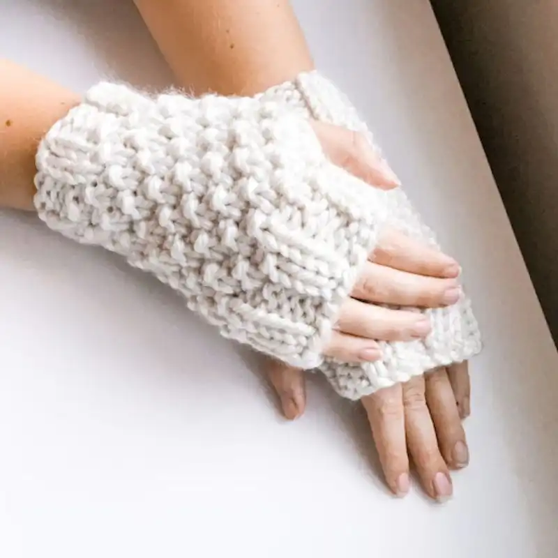 Birch Fingerless Glove