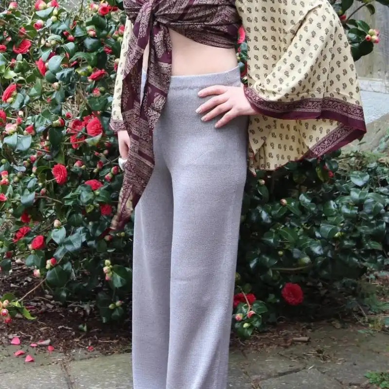 Chic Pants Machine Knitting Pattern