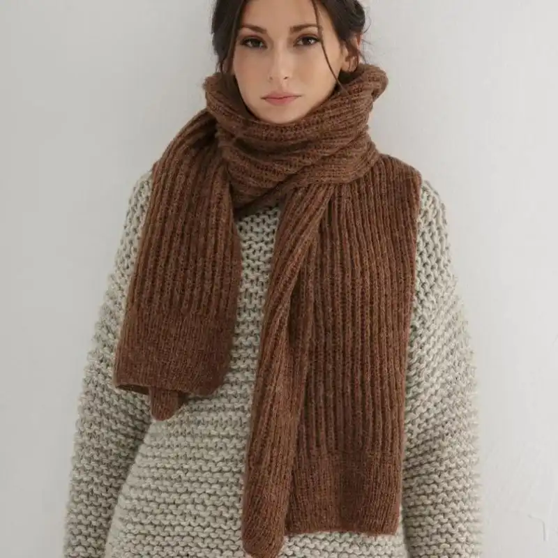 Chunky Scarf Knitting Pattern