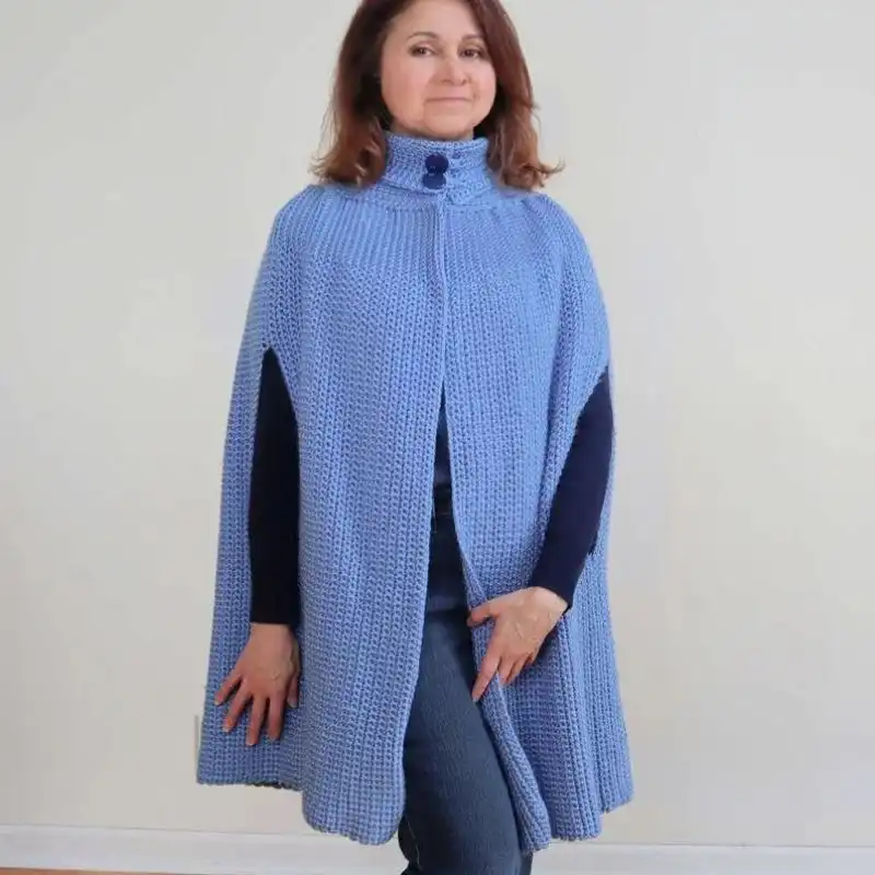 Classic Crochet Cape