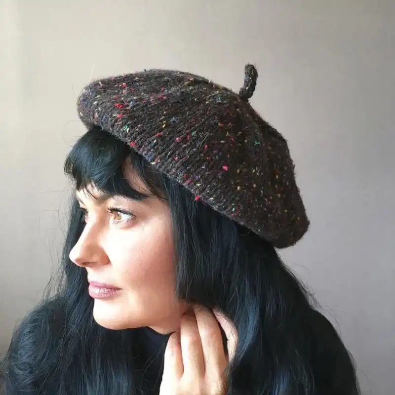 Classic Tweed Beret