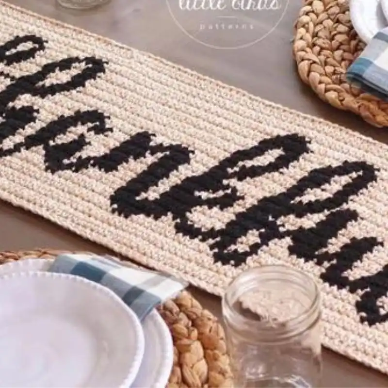 Crochet Table Runner Pattern