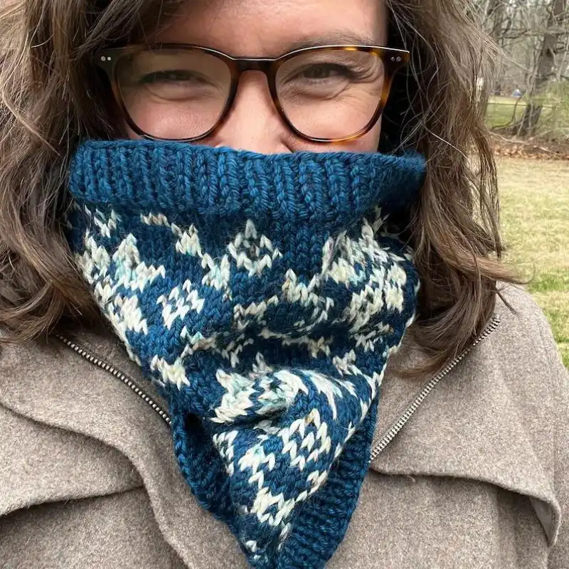 Crystal Trellis Cowl