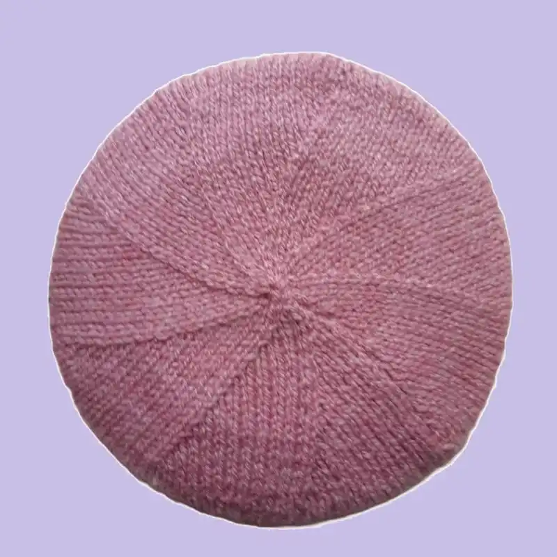 Dusky Pink Beret