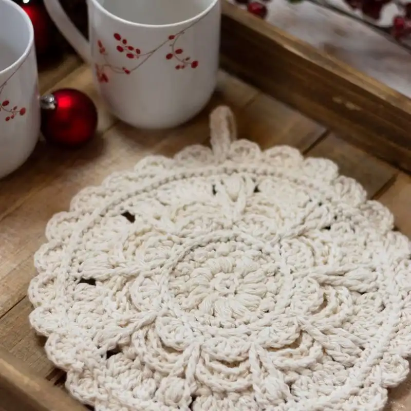 Elegant Round Trivet