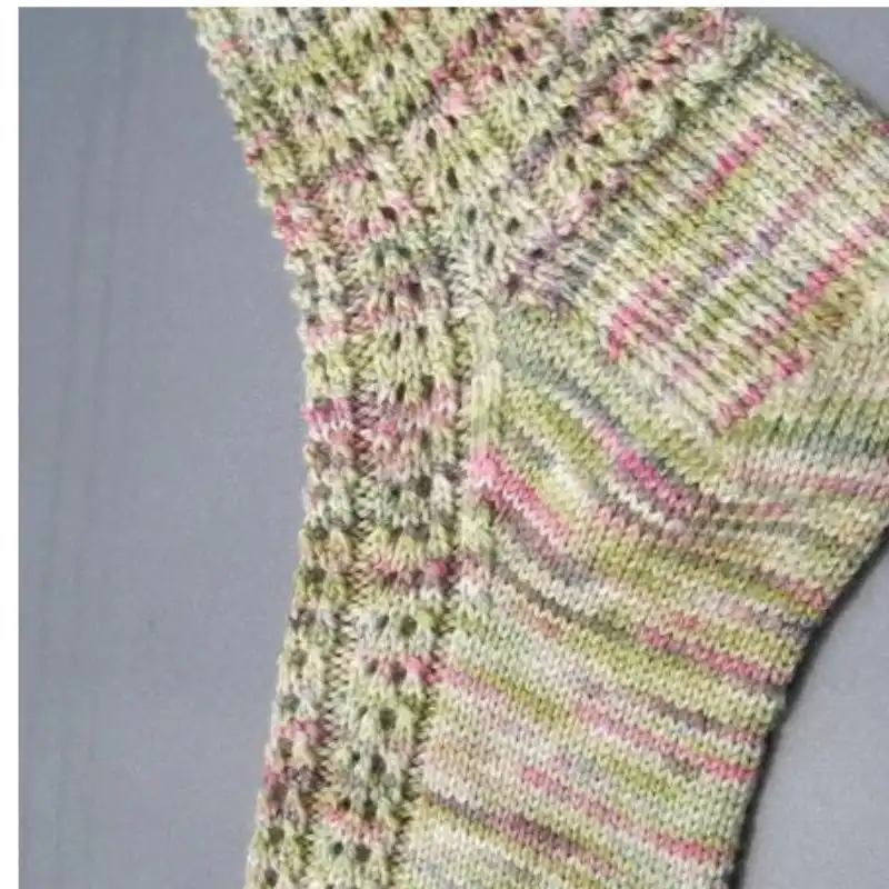 Eyelet Rib Socks