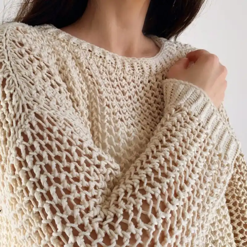 Halcyon Lace Knit Sweater