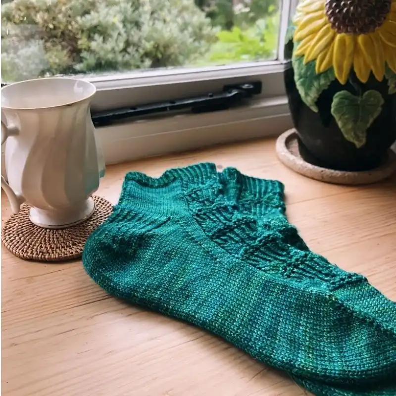 Lace Panel Socks