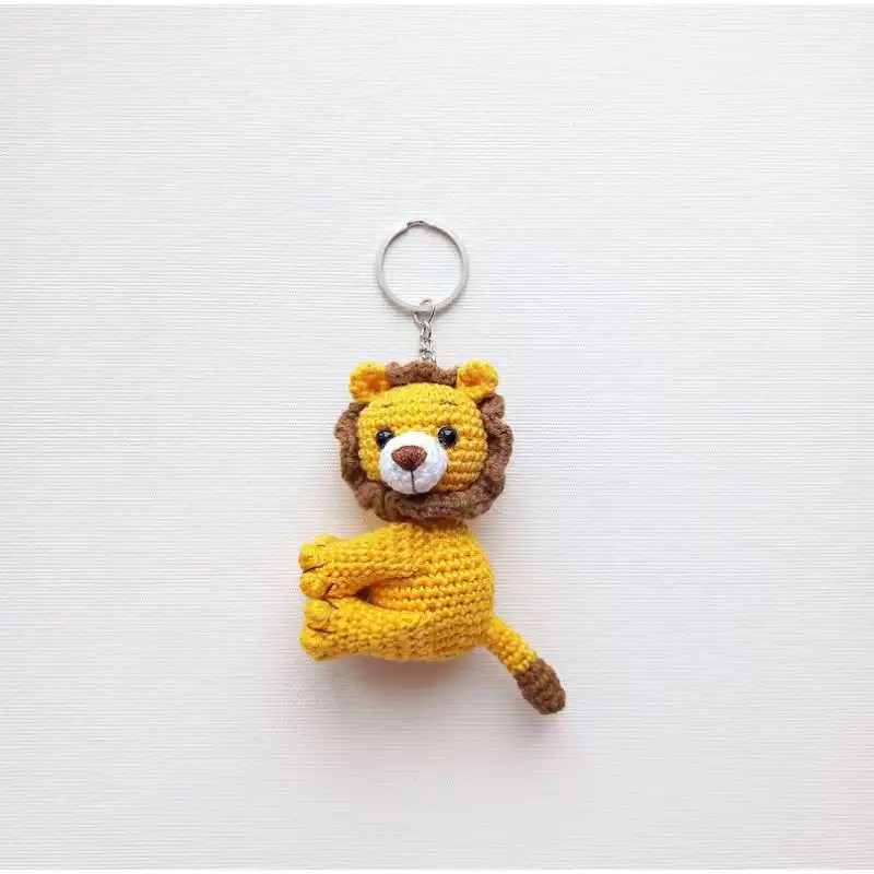 Lion Keychain