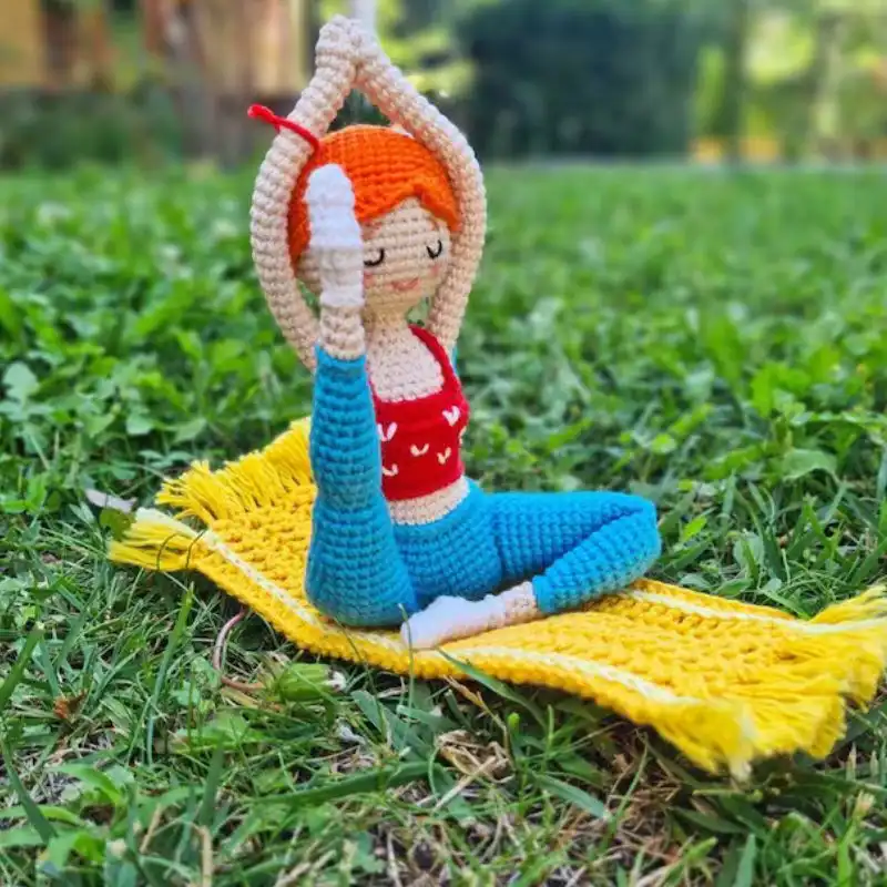 Meditating Doll