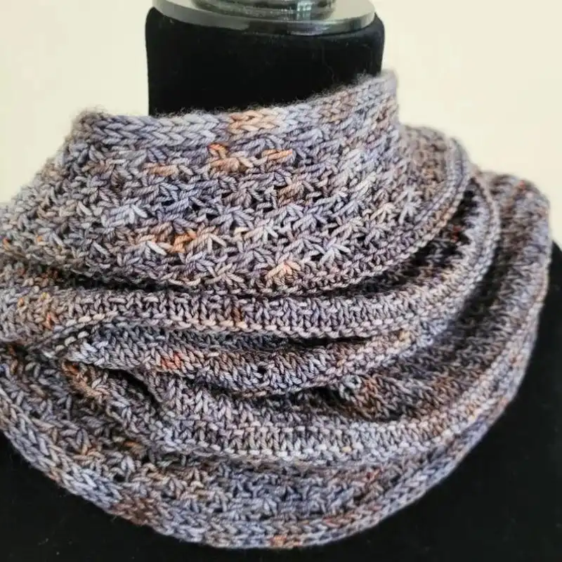 Neckwarmer Cowl Knitting Pattern