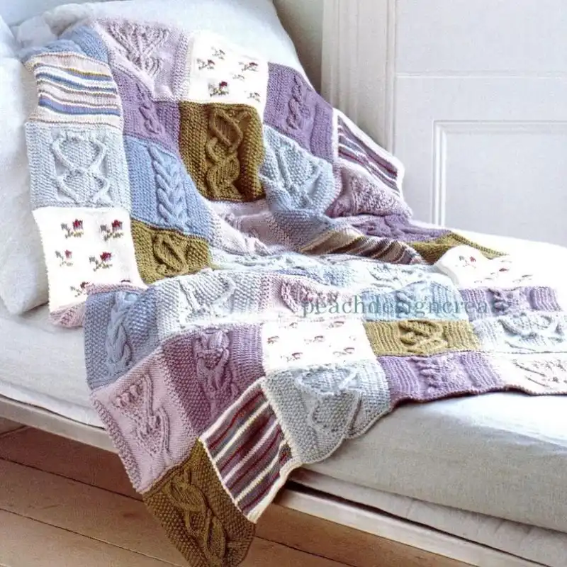 Patchwork Throw Bedspread