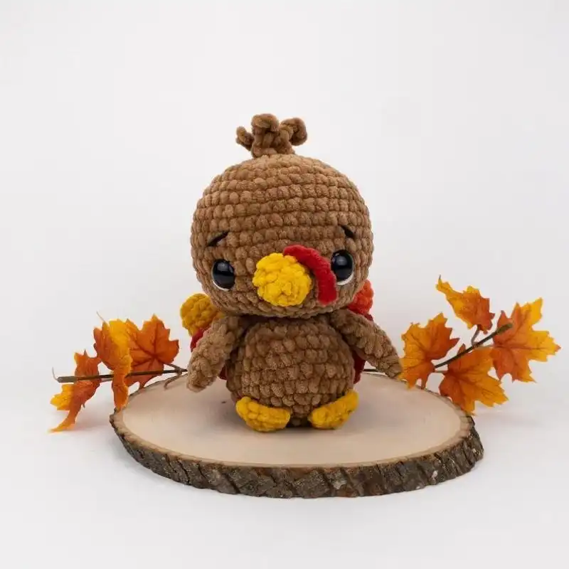 Plush Tucker The Turkey Pattern