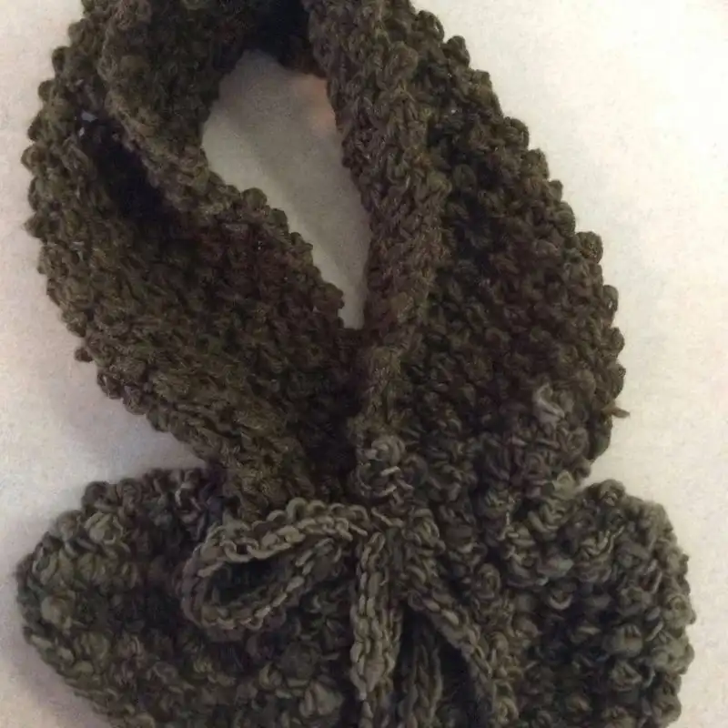 Popcorn Stitch Cowl