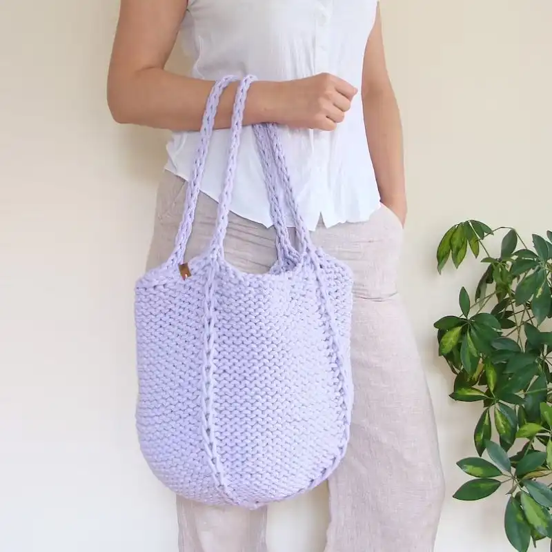 Reversible Big Market Bag Pattern