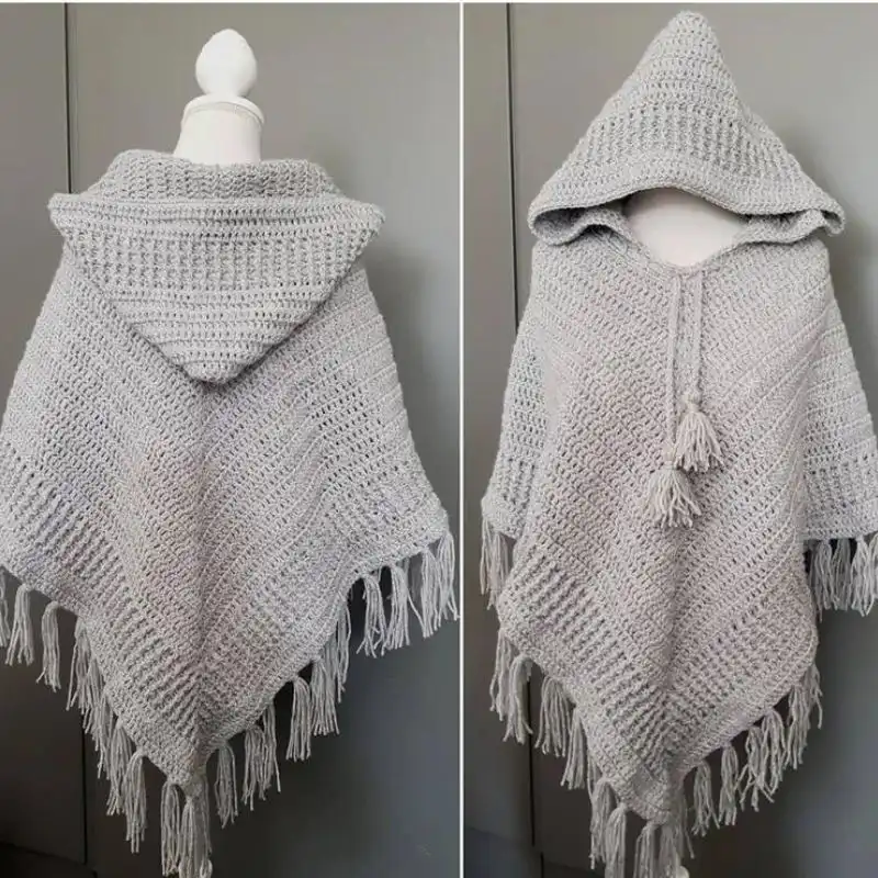 Twisted Hoody Poncho