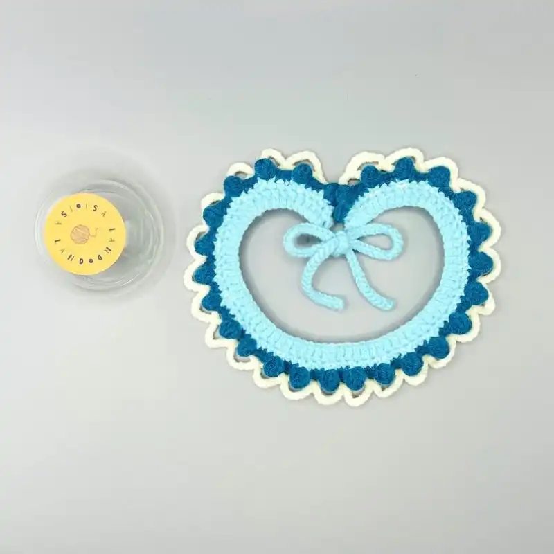 Ocean Heart Pet Collar