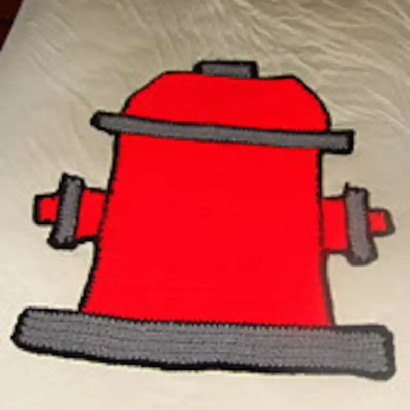 Fire Hydrant Pet Mat