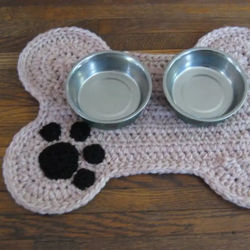 Dog Bone Pet Placemat