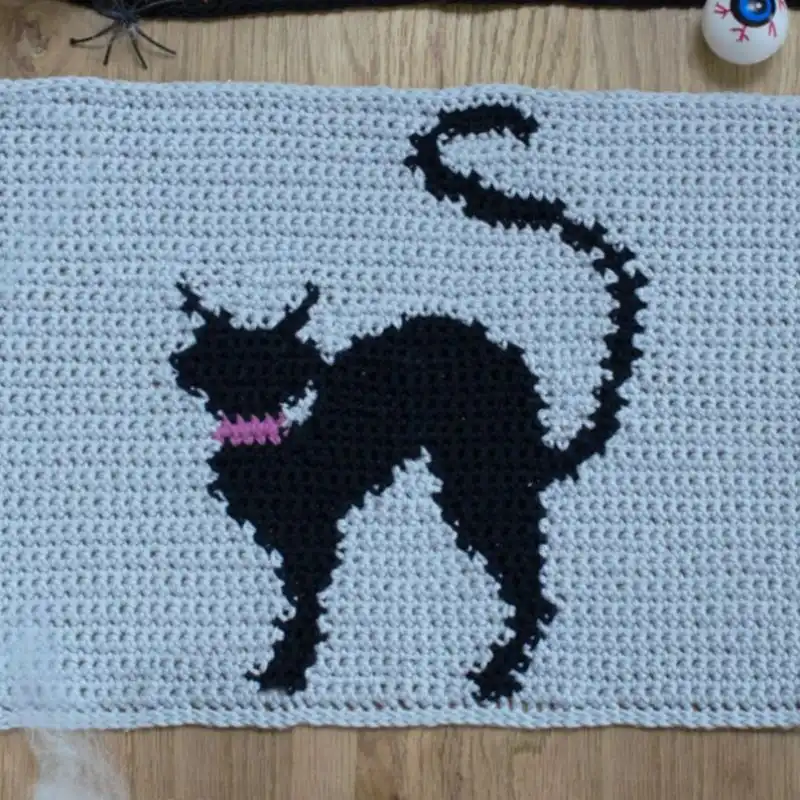 Halloween Cat Placemat