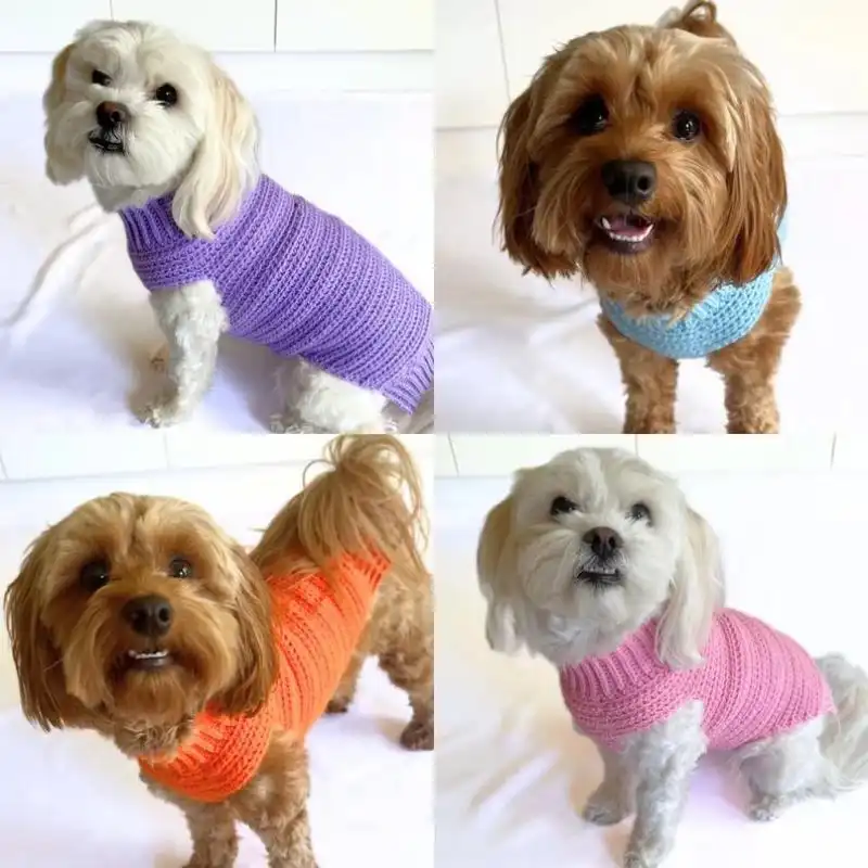 Crochet Pet Sweater