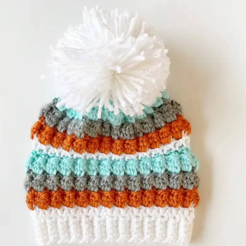 Bobble Stitch Hat