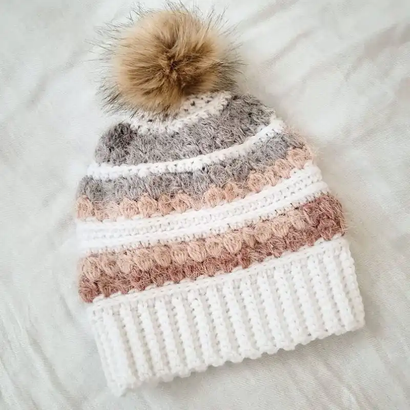 Cluster Stitch Beanie