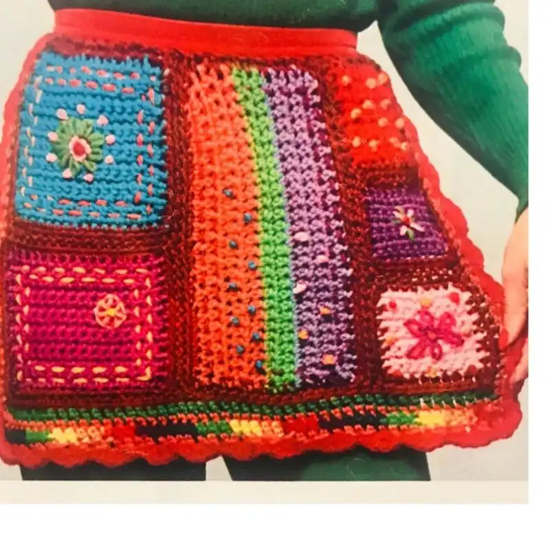 Colorful Party Half Apron