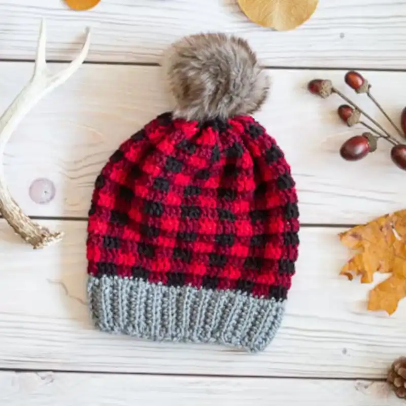 Plaid Hat