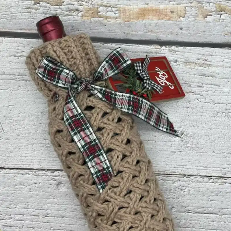 Nordic Wine Bottle Cozy