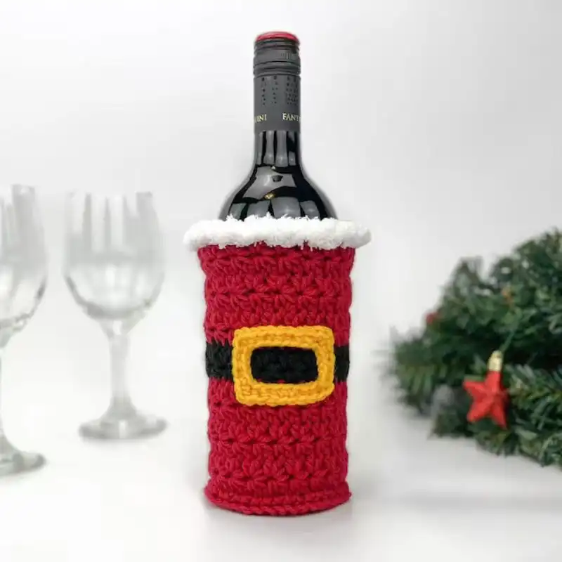 Christmas Wine Bottle Holder