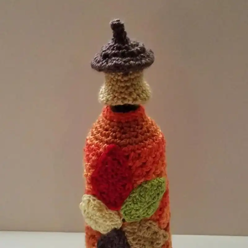 Fall Bottle Wine Cozy