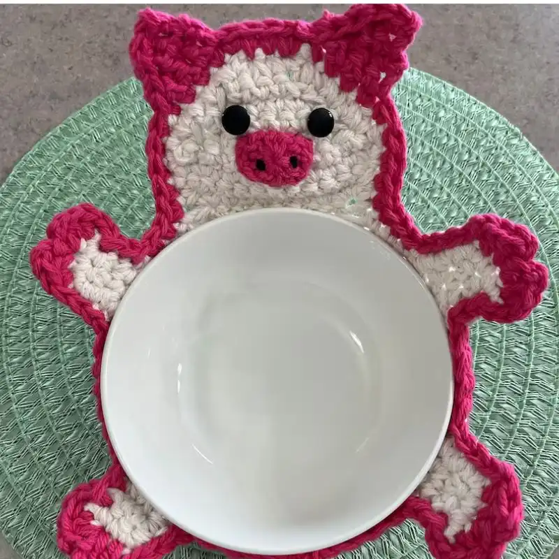 Piggy Bowl Cozy