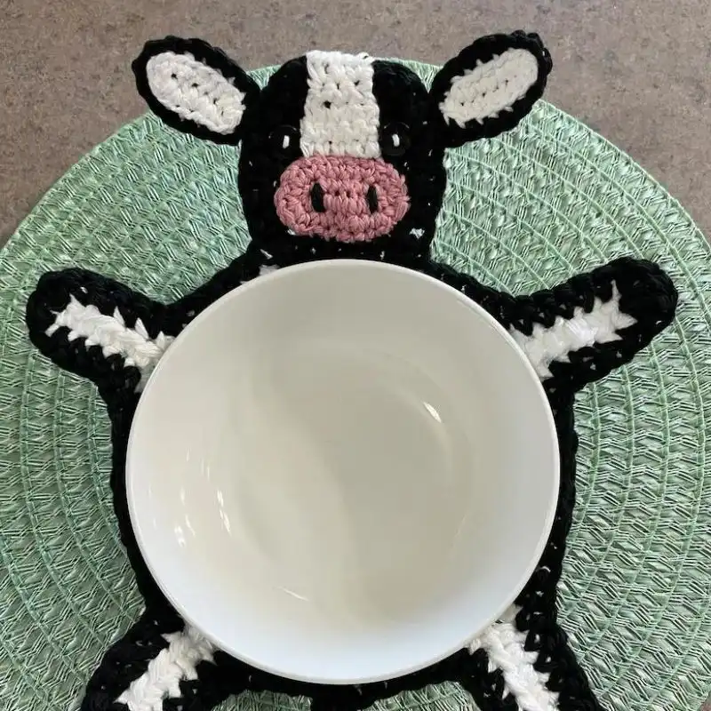 Cow Bowl Cozy