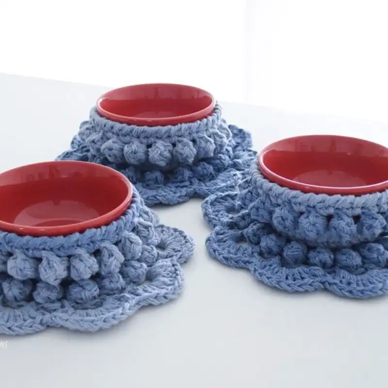 Chunky Bowl Cozy And Coaster