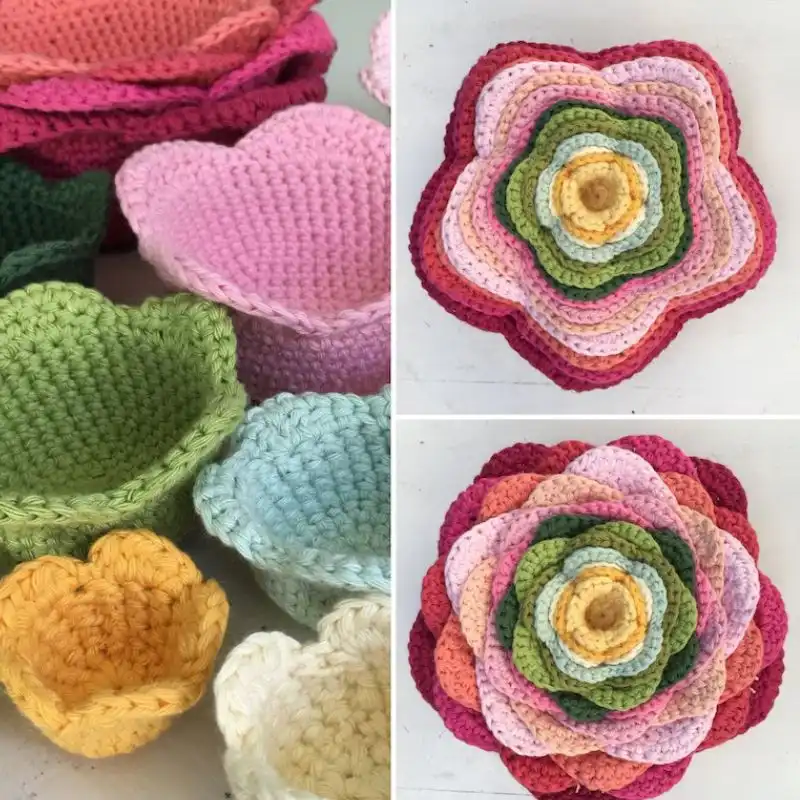 Flower Nesting Bowl Cozy